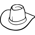 (image for) Cowboy Hat 010 =