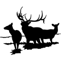 (image for) Elk Family 2 =
