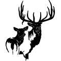 (image for) Elk Family 3 ! =