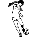 (image for) Soccer Girl 32 =