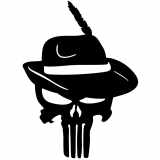 (image for) Punisher Fedora Hat