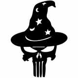 (image for) Punisher Wizard Hat