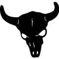 (image for) Longhorn Skull 003 =