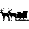 (image for) Sleigh Reindeer 1 =