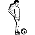 (image for) Soccer Girl 45 ! =