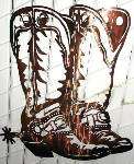 Cowboy Boots DXF
