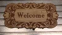 Ornate Welcome Sign