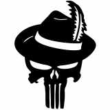 (image for) Punisher Panama Hat