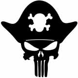 (image for) Punisher Pirate Hat