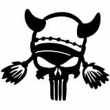(image for) Punisher Viking Hat
