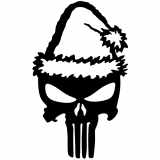 (image for) Punisher Xmas Hat